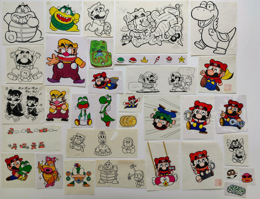 Mario, Yoshi and others | Super Mario-Kun | Hiroshi Takase ±1994 A