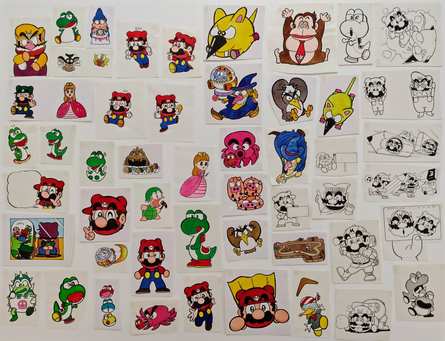 Mario, Yoshi and others | Super Mario-Kun | Hiroshi Takase ±1994 F
