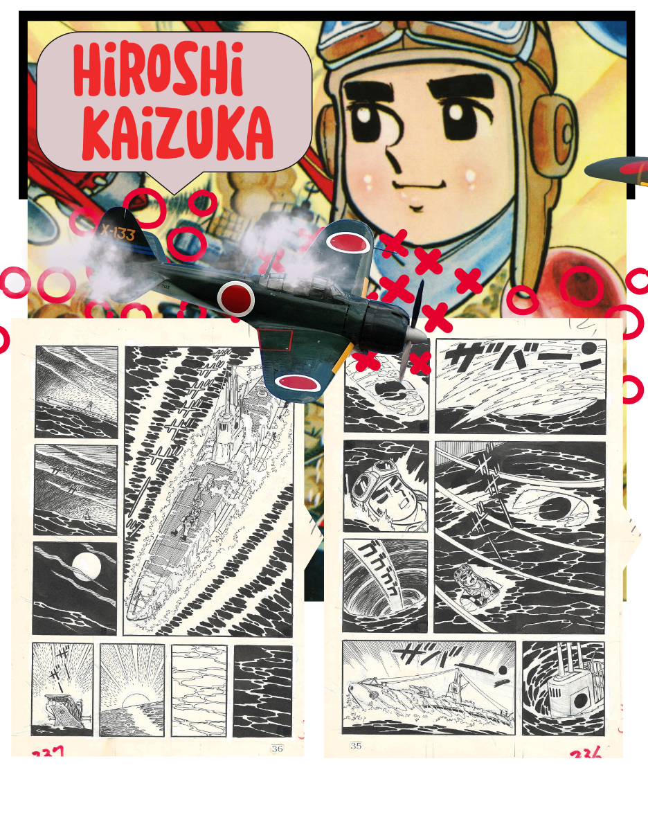 Zero Fighter March #2 | Weekly Shonen King | Hiroshi Kaizuka | pgs 35&36