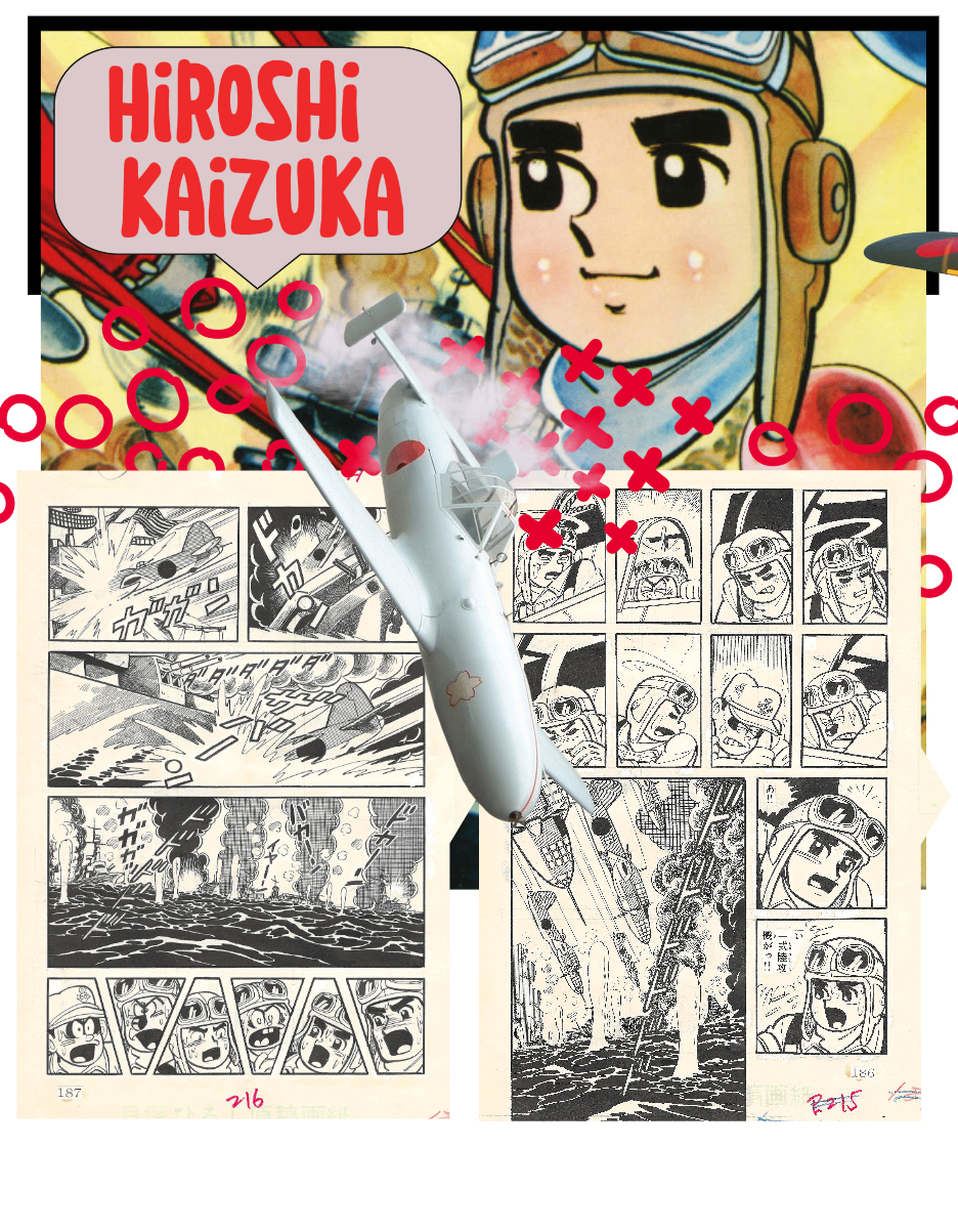 Zero Fighter March #2 | Weekly Shonen King | Hiroshi Kaizuka | pgs 186&187