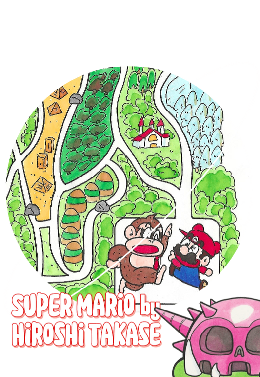 Super Mario-Kun | Labyrinth and others | Hiroshi Takase | Nintendo 1994 | Mario Bros