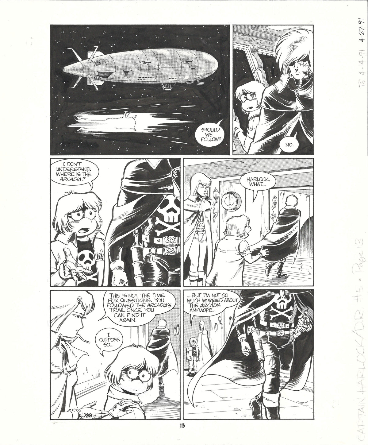 Tim Eldred | Captain Harlock & Armored Trooper Votoms | A Portrait