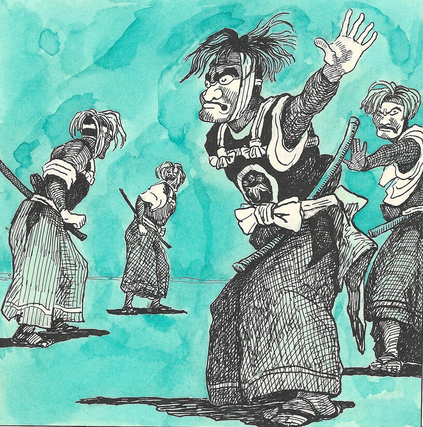 The Tale of Princess Chujo | by Makiko Tani | Wild ワイルド | pgs 28&29 | 1967