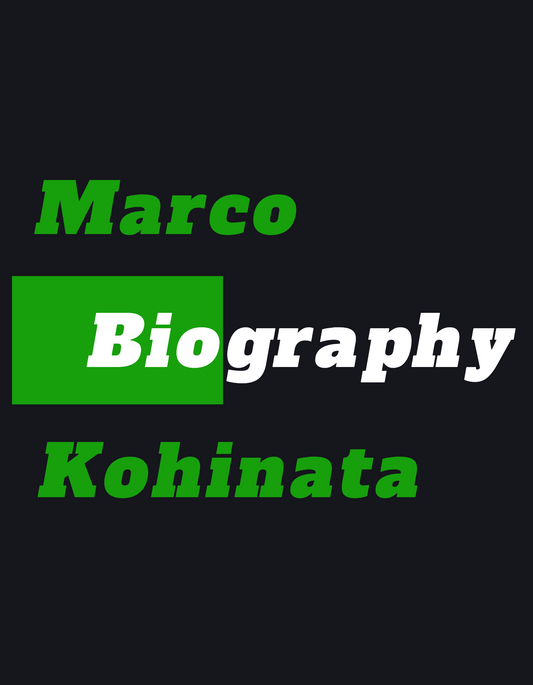Biography | Marco Kohinata (1993-)