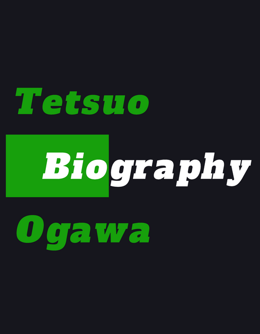 Biography | Tetsuo Ogawa (小川哲男, 1912–1984)