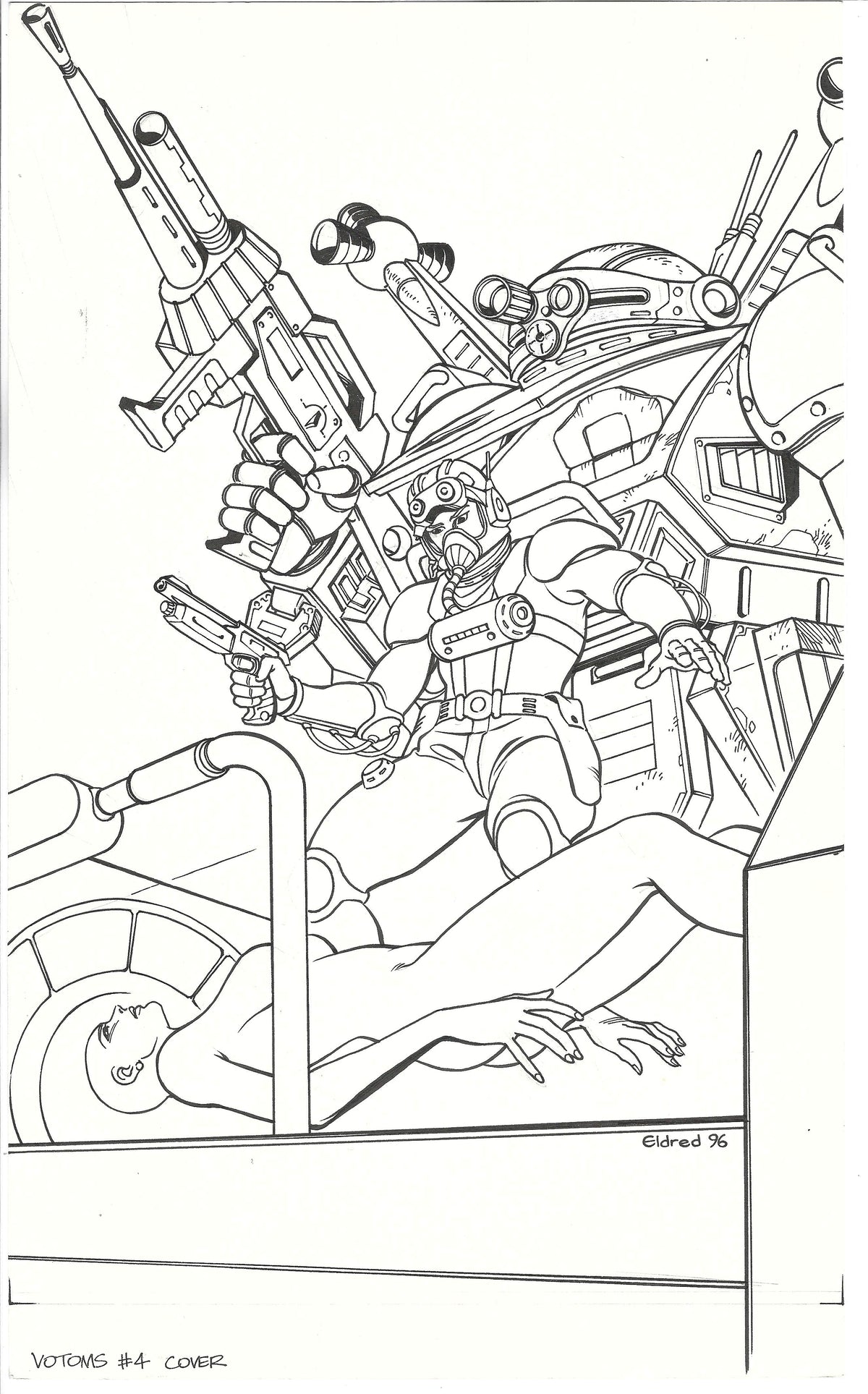 Tim Eldred | Captain Harlock & Armored Trooper Votoms | A Portrait