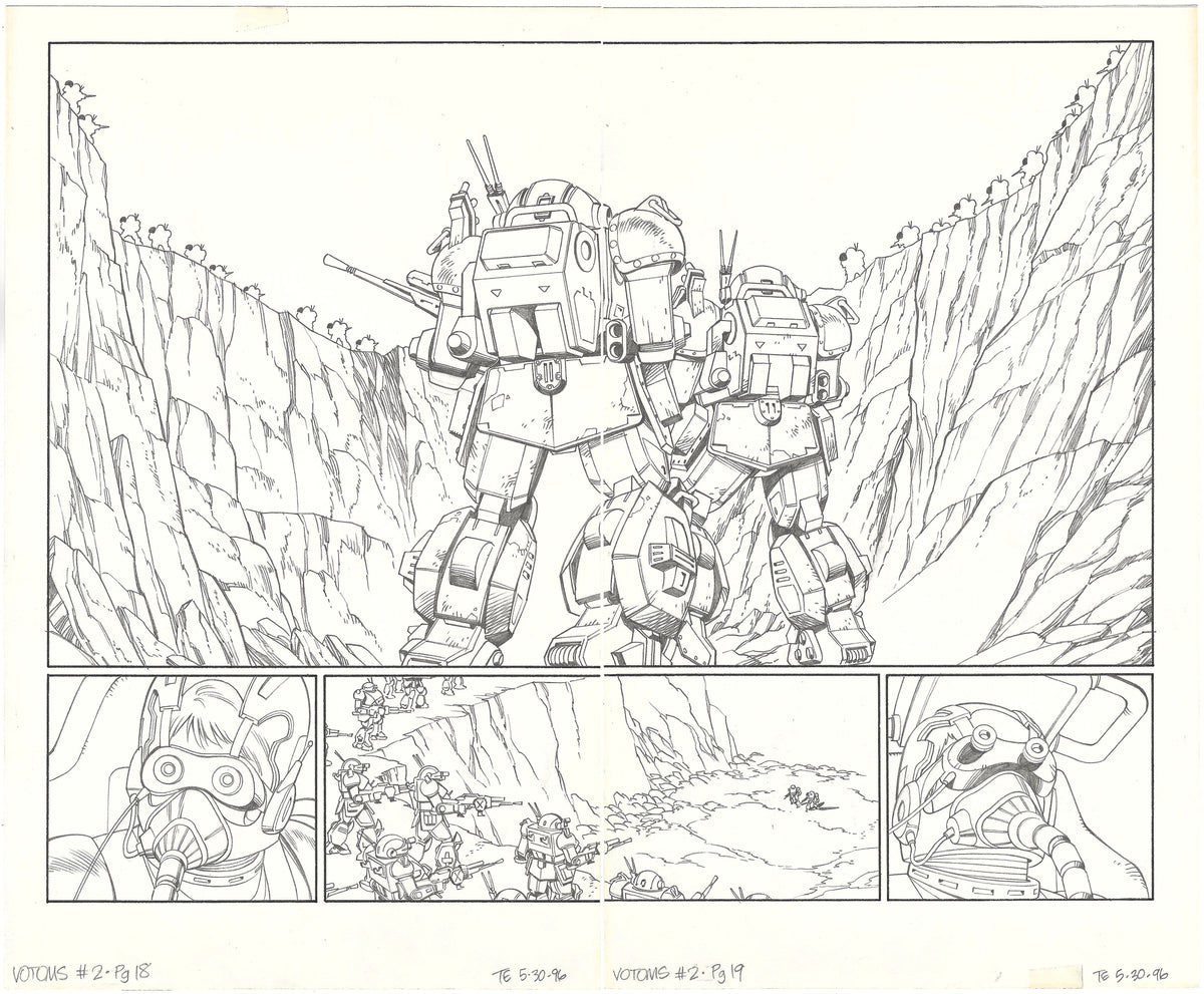 Tim Eldred | Captain Harlock & Armored Trooper Votoms | A Portrait