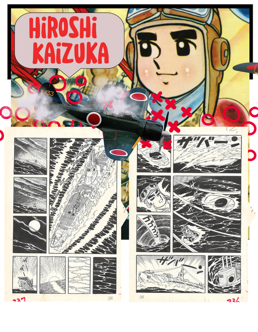 Zero Fighter March #2 | Weekly Shonen King | Hiroshi Kaizuka | pgs 35&36