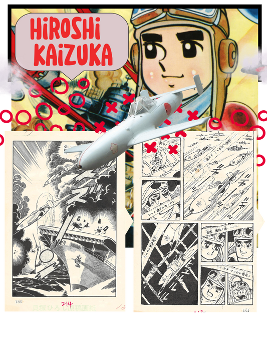 Zero Fighter March #2 | Weekly Shonen King | Hiroshi Kaizuka | pgs 184&185