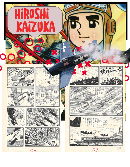 Zero Fighter March #2 | Weekly Shonen King | Hiroshi Kaizuka | pgs 140&141