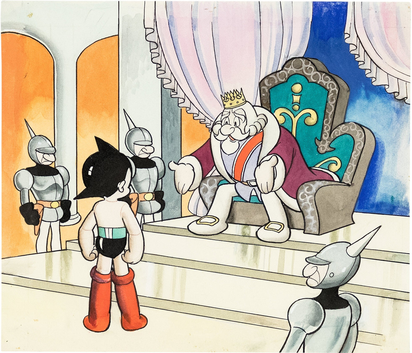 Osamu Tezuka’s Astro Boy / Big X Kamishibai for Koide Shinkosha, c. 1964