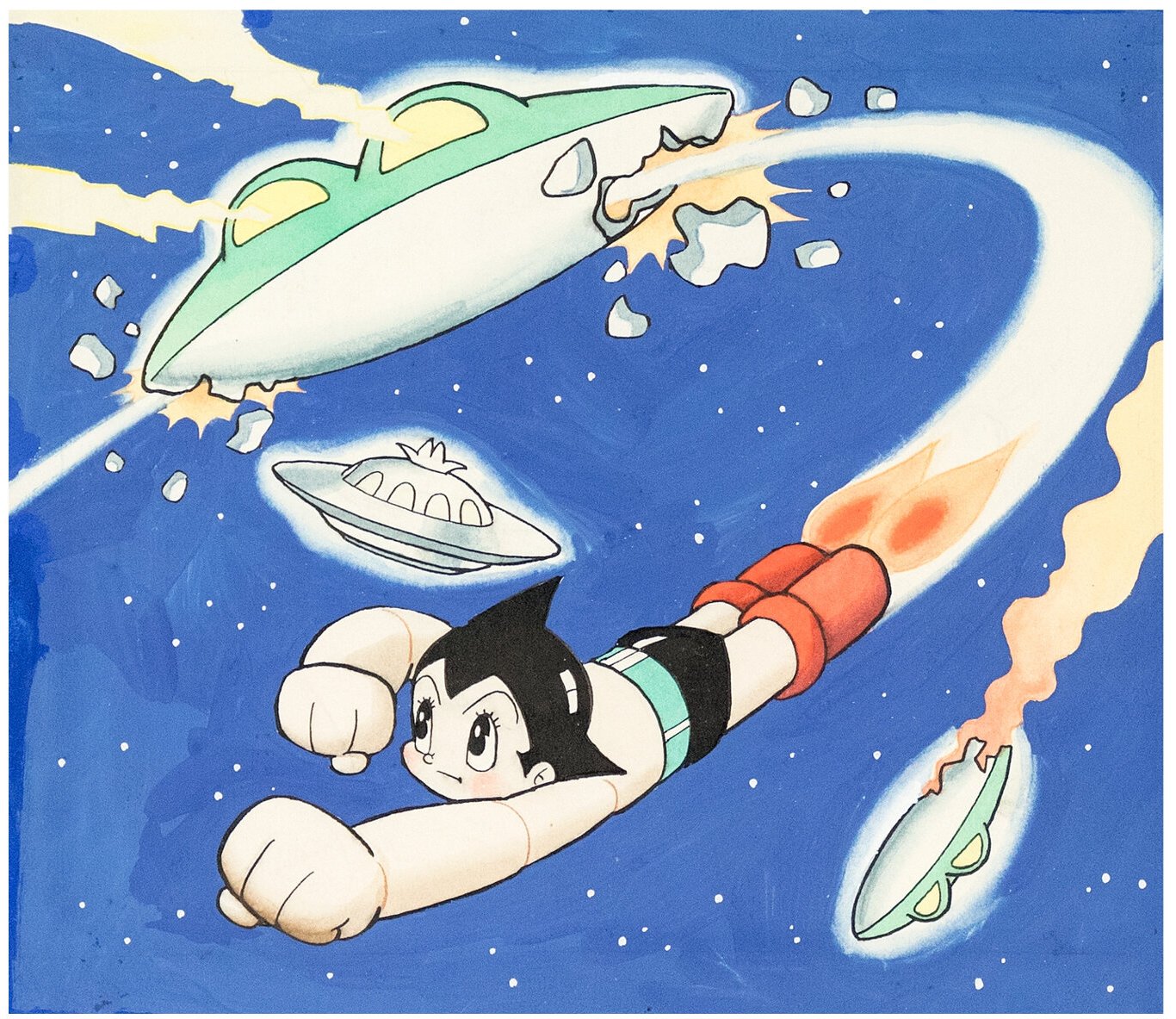 Osamu Tezuka’s Astro Boy / Big X Kamishibai for Koide Shinkosha, c. 1964