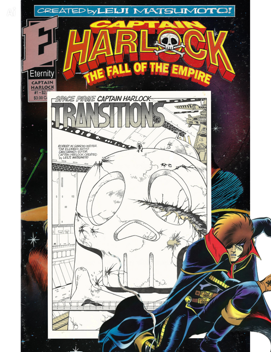 Space Pirate Captain Harlock | Tim Eldred | Fall of The Empire #1 pg.1
