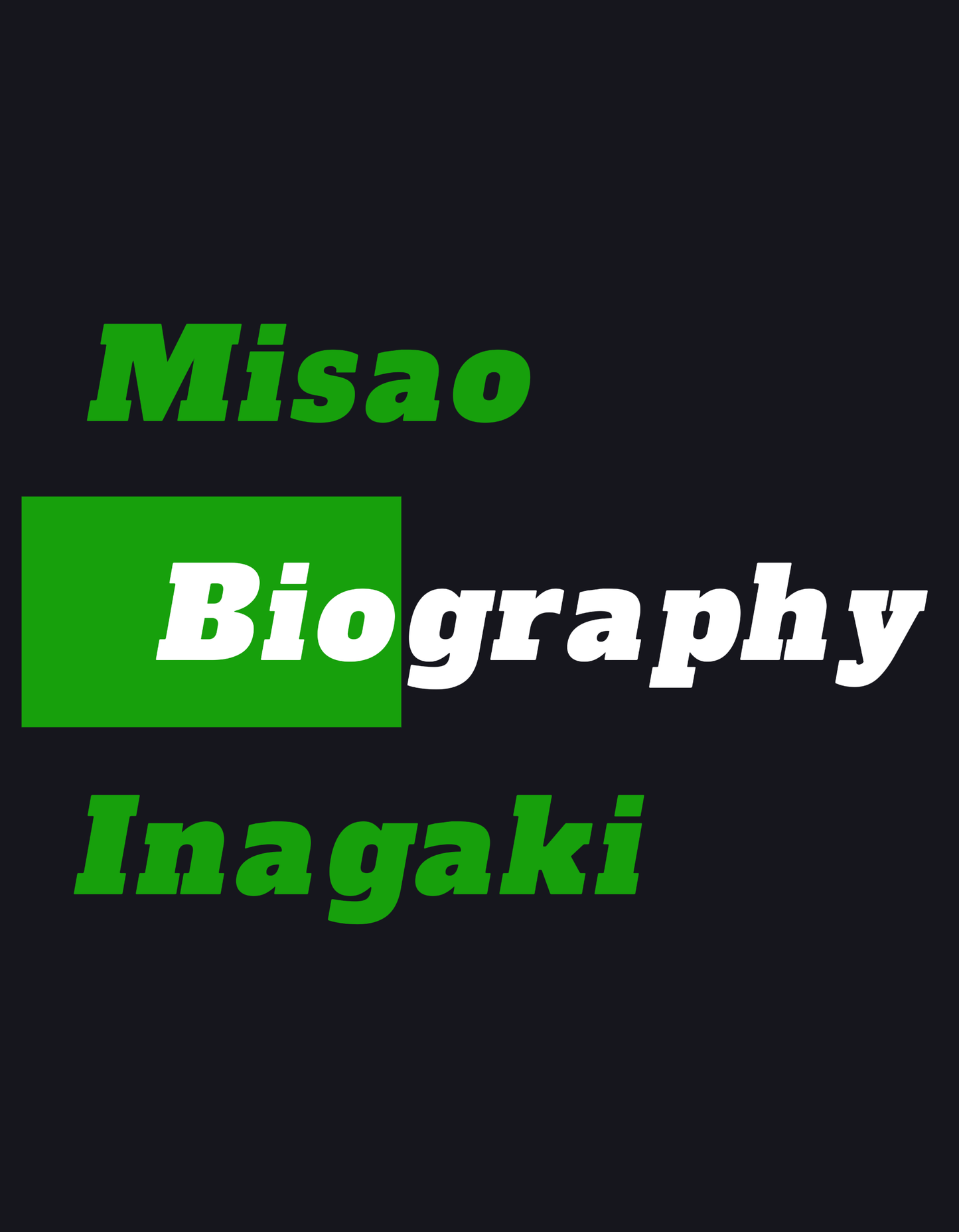 Biography | Misao Inagaki