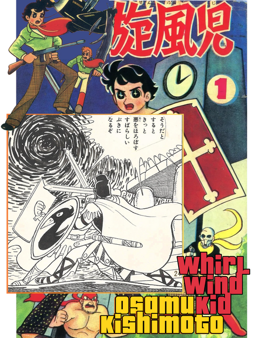 Whirlwind Kid | Osamu Kishimoto | pgs. 143 & 144 (±1961)