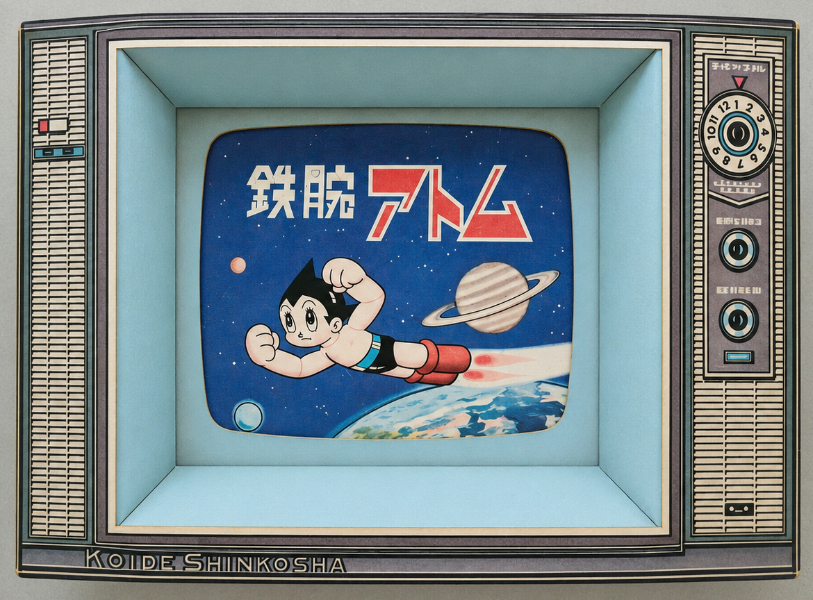 Osamu Tezuka’s Astro Boy / Big X Kamishibai for Koide Shinkosha, c. 1964