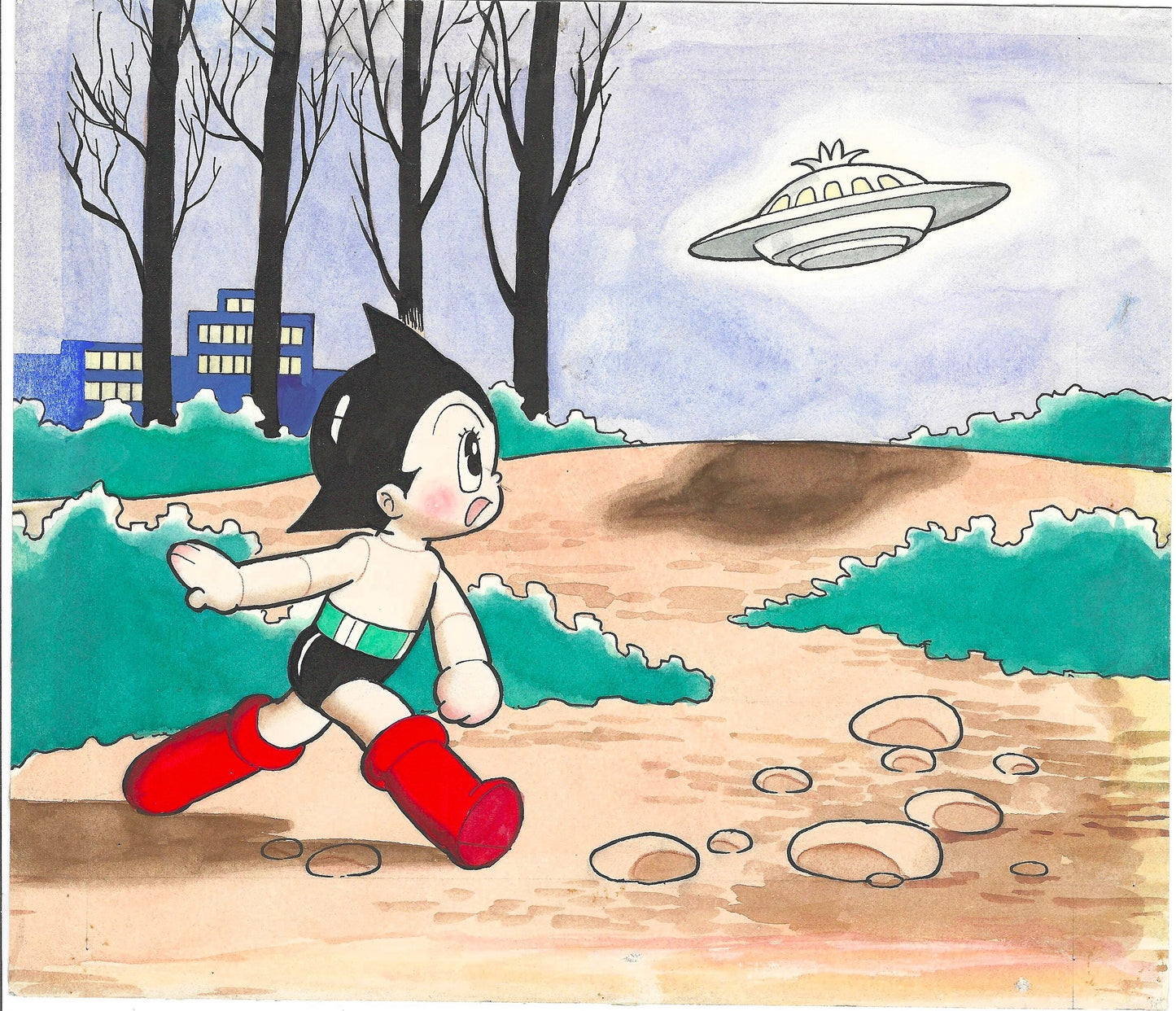 Osamu Tezuka’s Astro Boy / Big X Kamishibai for Koide Shinkosha, c. 1964