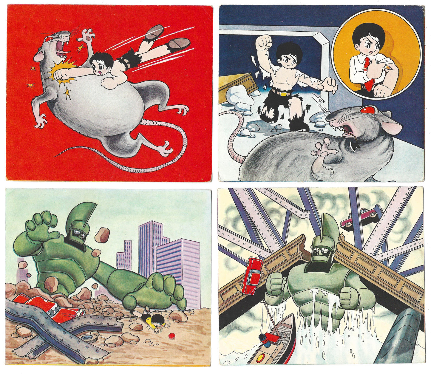 Osamu Tezuka’s Astro Boy / Big X Kamishibai for Koide Shinkosha, c. 1964