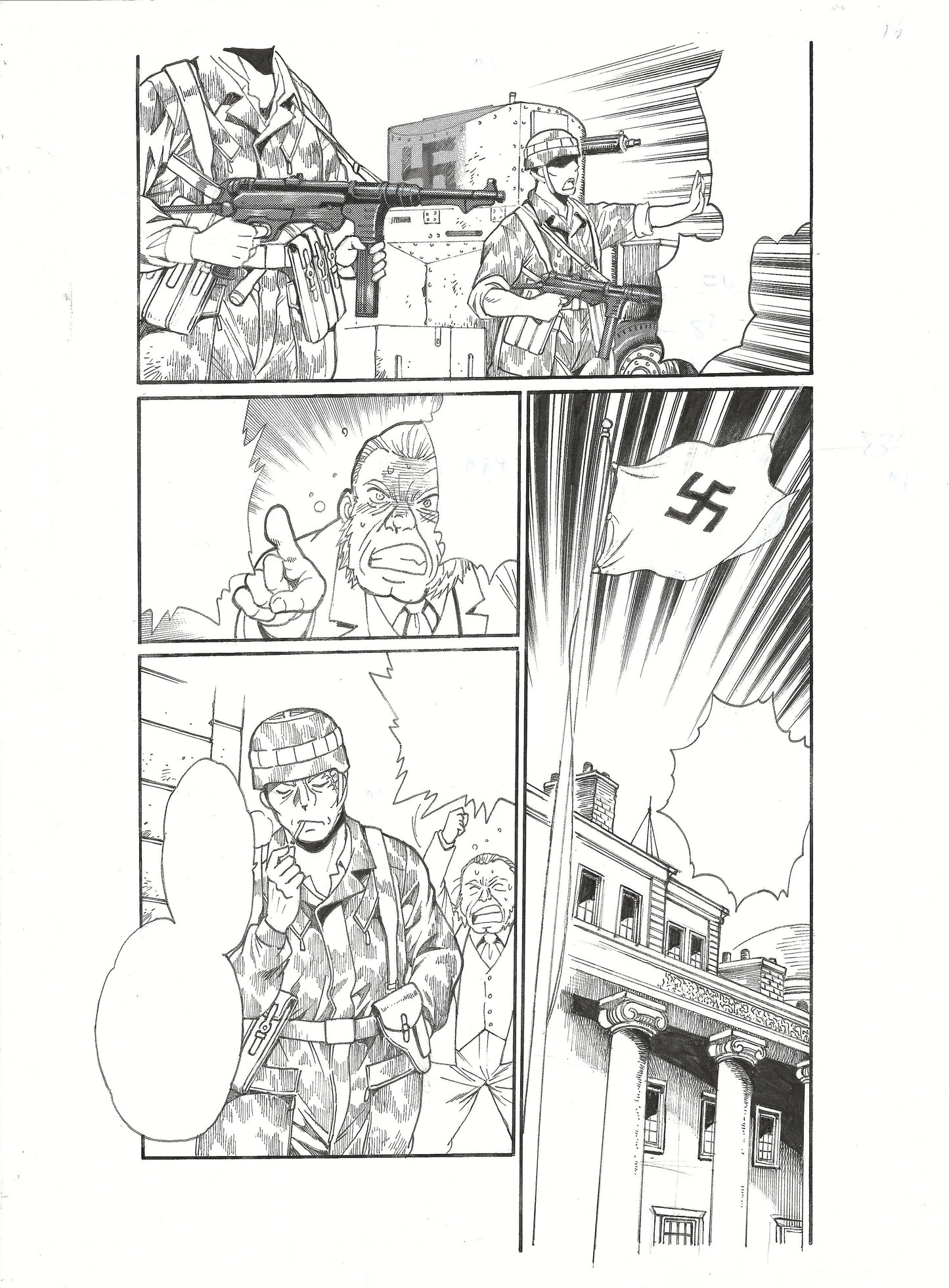 Patra and the Iron Cross | Jouji Manabe | pgs. 14&15
