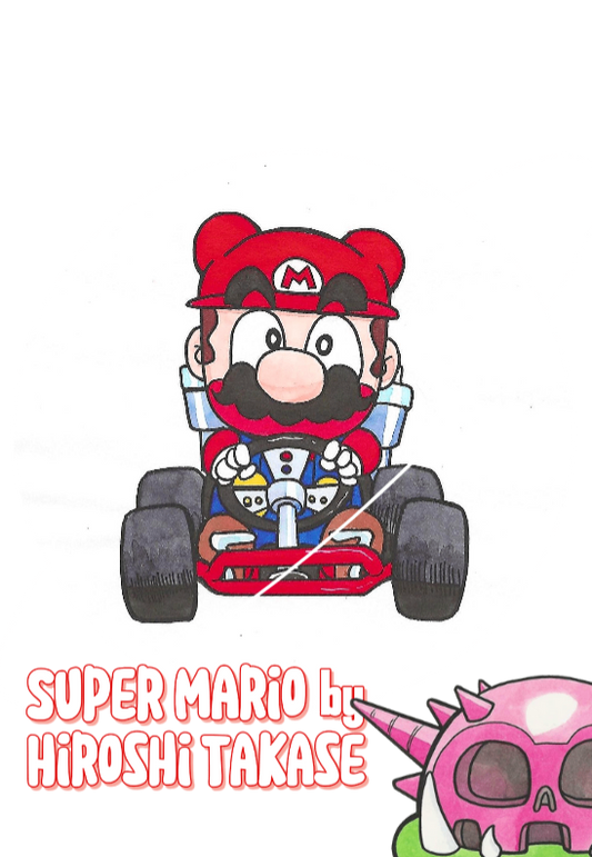 Super Mario-Kun | Mario racing | Hiroshi Takase | Nintendo 1994 | Mario Bros