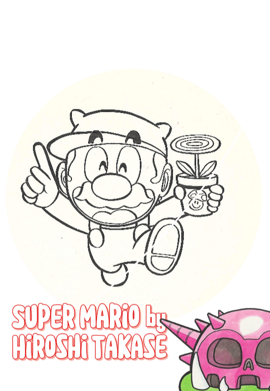 Super Mario-Kun | flower-up | Hiroshi Takase | Nintendo 1994 | Mario Bros
